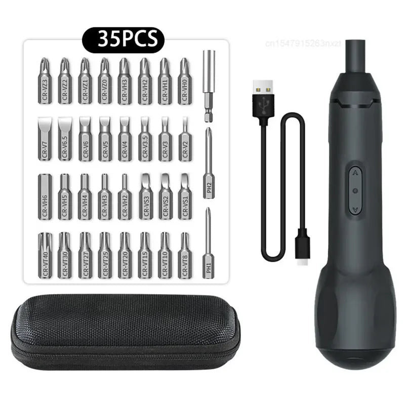 Rechargeable Cordless Electric Screwdriver – Manual & Automatic Multifunction Screw Driver