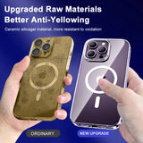 For Magsafe Magnetic Case For iPhone 16 15 11 13 12 14 Pro Max XR X XS 8 Plus Magnetic Wireless Charging Phone Cases Clear