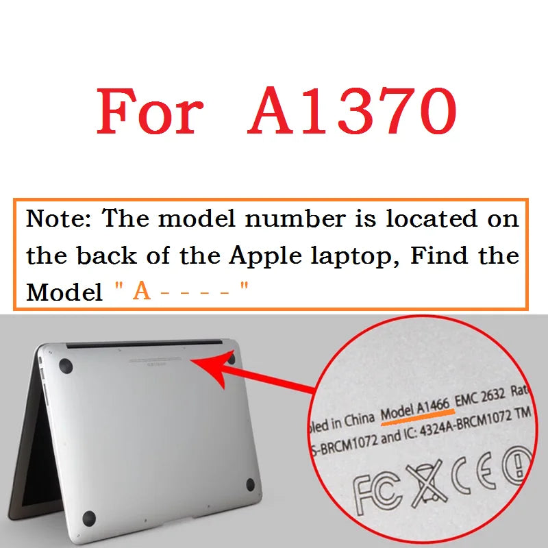 For Apple MacBook Air 11 11.6 Inch  Protector A1465 A1370 11.6" Laptop Scratch Proof HD Clear Film