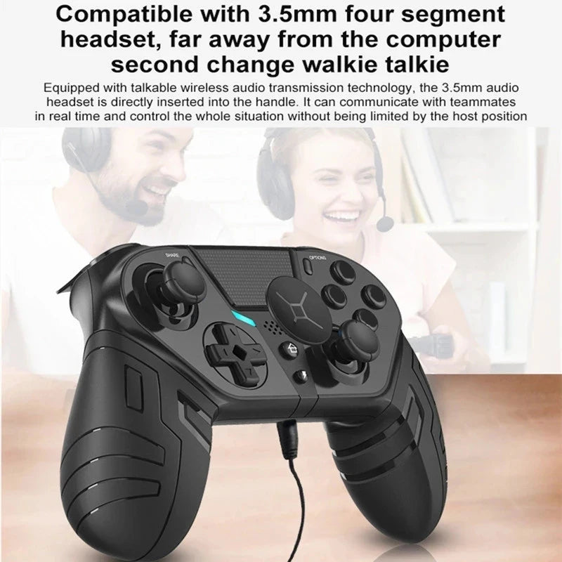 Wireless Bluetooth Game Controller for PS4/PS3/PC/Android – Mobile Gamepad with Triggers