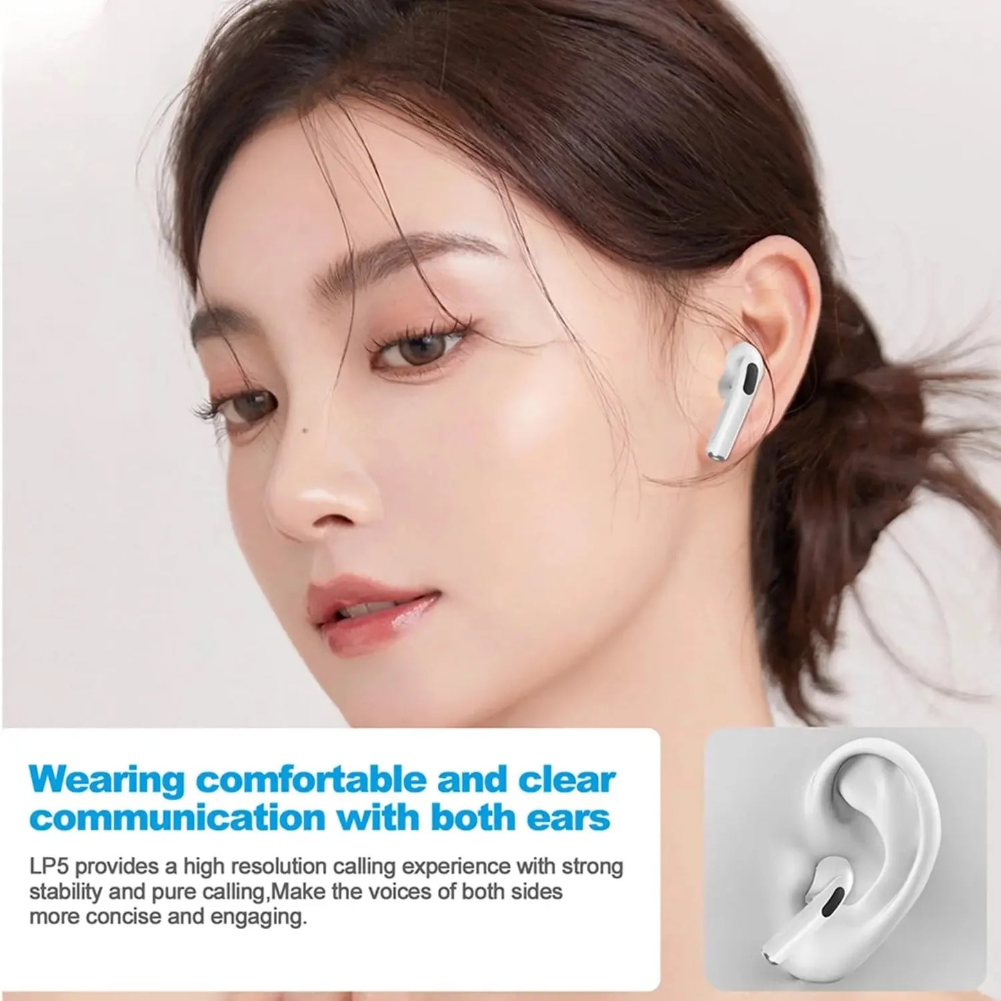 2025 New Air Pro True Wireless Bluetooth Earphones HiFi Sound Low Latency Noise Reduction for IPhone Android