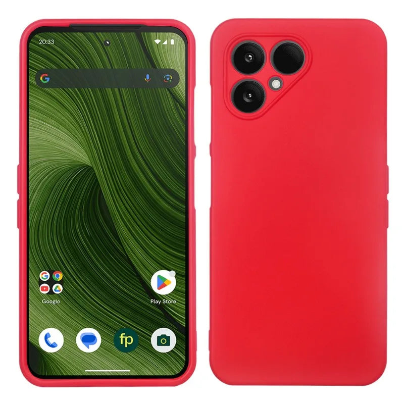 For Fairphone 6 TPU Phone Case Shockproof Protective Soft TPU Silicone Back For Fairphone6 Matte Frosted Protective Shell