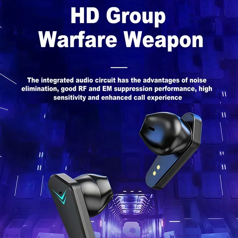 NEW AIR X15 Earphones Bluetooth Wireless Gamer 65ms Low Latency fone Gamer Gamer With Mic Handfree