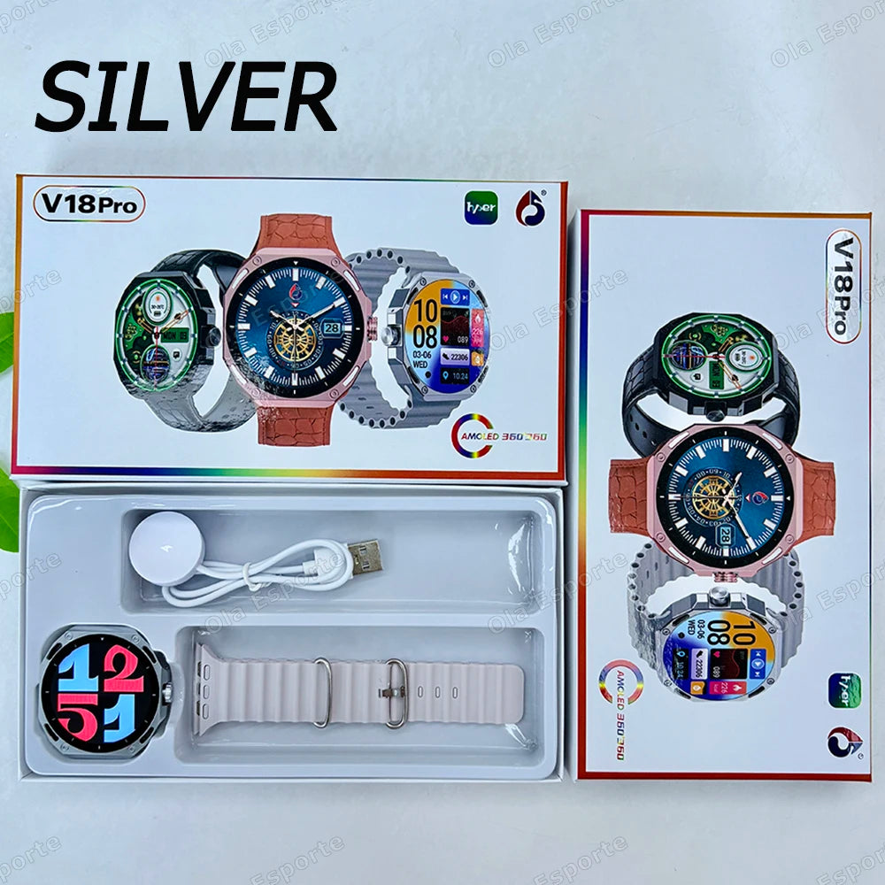 New Fashion Smart Watch 2025 Bluetooth Call Man Woman Heart Rate Health Monitoring Sports Waterproof for Android IOS