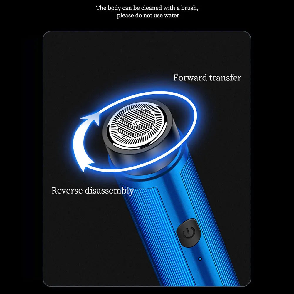 Men’s Mini Electric Shaver – Rechargeable Razor & Epilator for Men & Women