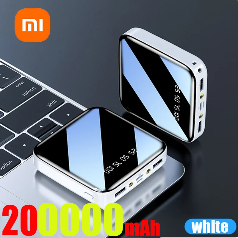 2025 New 20000mAh Power Bank External Battery Large Capacity Fast Charging Portable for Samsung IPhone Xiaomi Powerbank