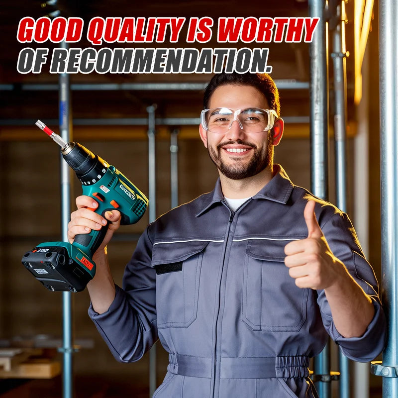 1/2 Inches T5-T40 Torx Screwdriver Bit Set,Impact Tough Magnetic S2 Alloy Steel Star Bit with Base