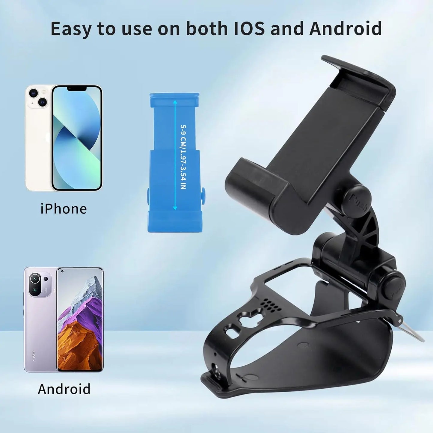 Adjustable Phone Clip for PS5 Controller – Mobile Gaming Mount for DualSense
