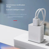 5V 2A US Plug USB Charging Dual Port Power Adapter For Home Travel Wall Quick Charger For Cell Phone Iphone Huawei Xiaomi Tablet