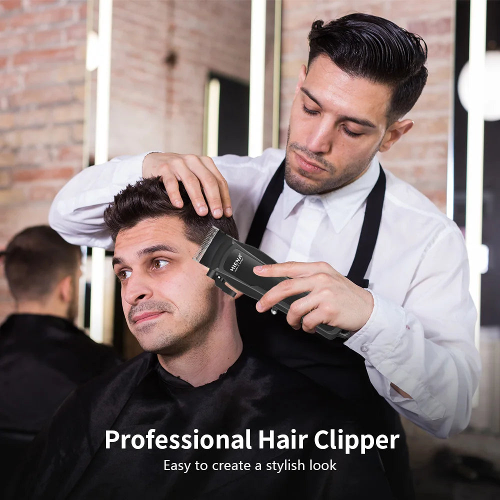 Professional Hair & Beard Trimmer – Cordless, Rechargeable Grooming Kit