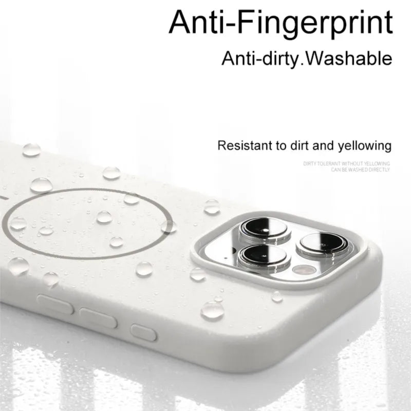 Luxury For Magsafe Magnetic Case For iPhone 15 14 16 Plus 11 12 13 Pro Max 16E Original Liquid Silicone Lanyard Strap Soft