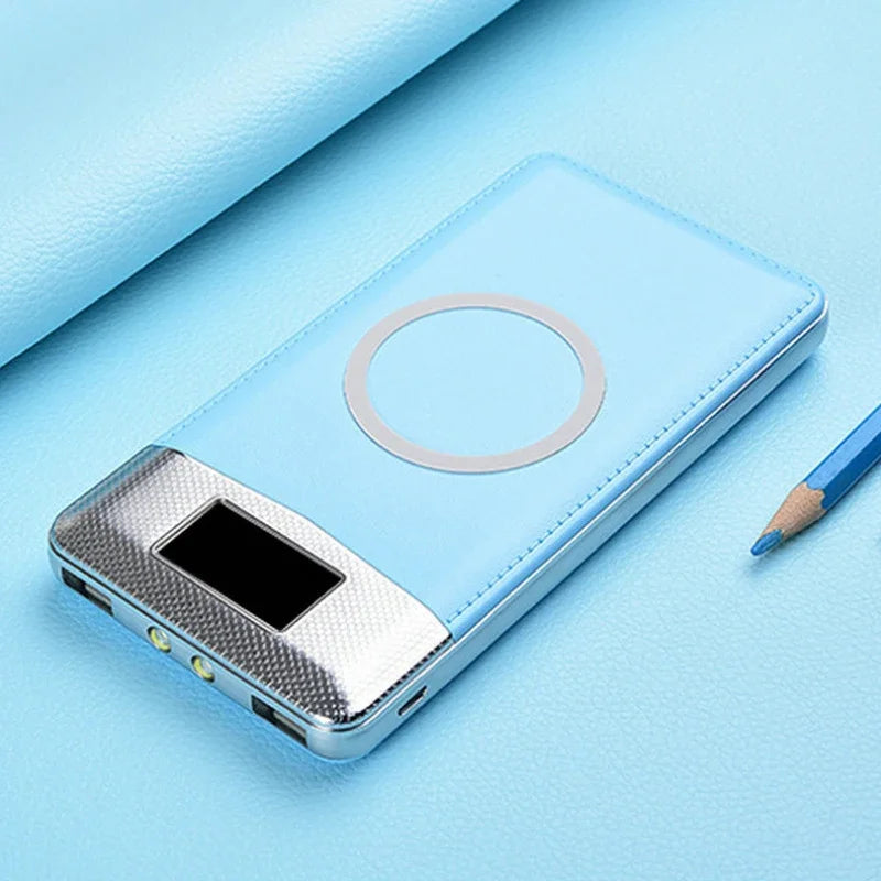 High Quality Wireless Power Bank 20000mAh/10000mAh External Battery Built-in Portable For iPhone VIVO HUAWEI