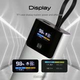 PD20W DIY Powerbank Kit TFT Color Screen No Battery 10000mah 21700/18650 Install Welding With Line 22.5W Fast Charging Case