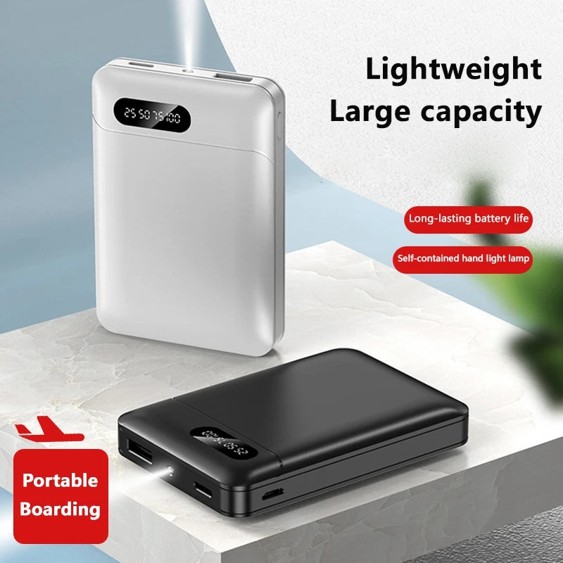 VIVO 30000mAh Power Bank 5V/2.1A Large Capacity Portable External Battery LED Digital Display Outdoor Power For IPhone Android