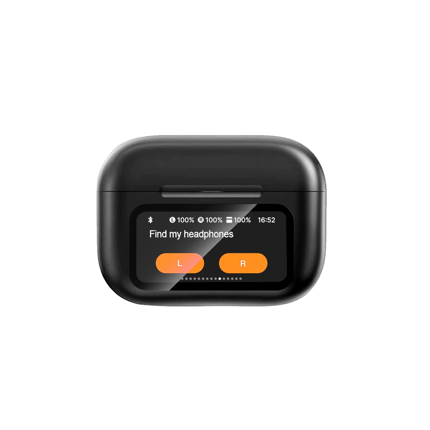 Wireless Bluetooth Headset ANC active noise cancelling earbuds with built-in microphone Touch earphones suitable for Android/iOS