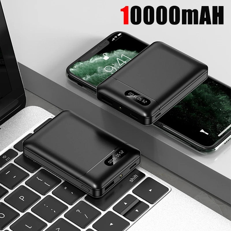 VIVO 30000mAh Power Bank 5V/2.1A Large Capacity Portable External Battery LED Digital Display Outdoor Power For IPhone Android