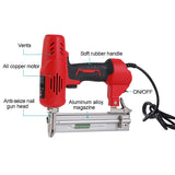 2600W Electric Nail Gun – U-Shaped & F30 for Wood Frame & DIY