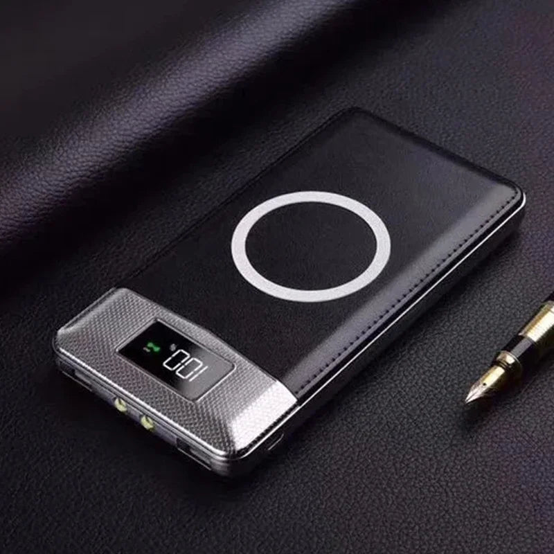 High Quality Wireless Power Bank 20000mAh/10000mAh External Battery Built-in Portable For iPhone VIVO HUAWEI