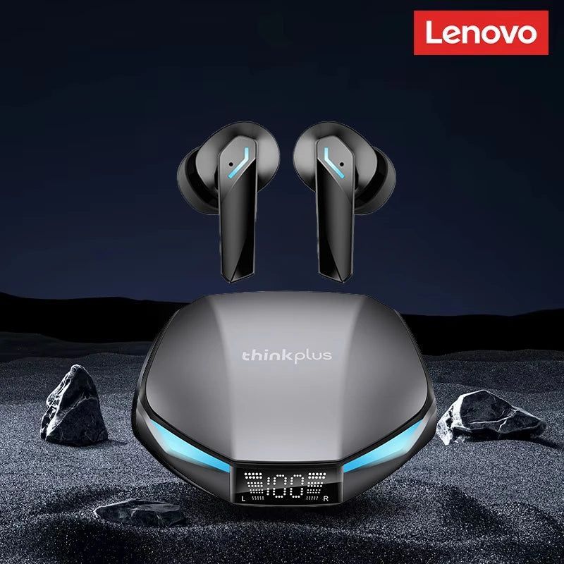 Original Lenovo XT53 Earphone Wireless Upgrade Bluetooth 5.4 Headphones Noise Reduction LED Low Latency Gaming