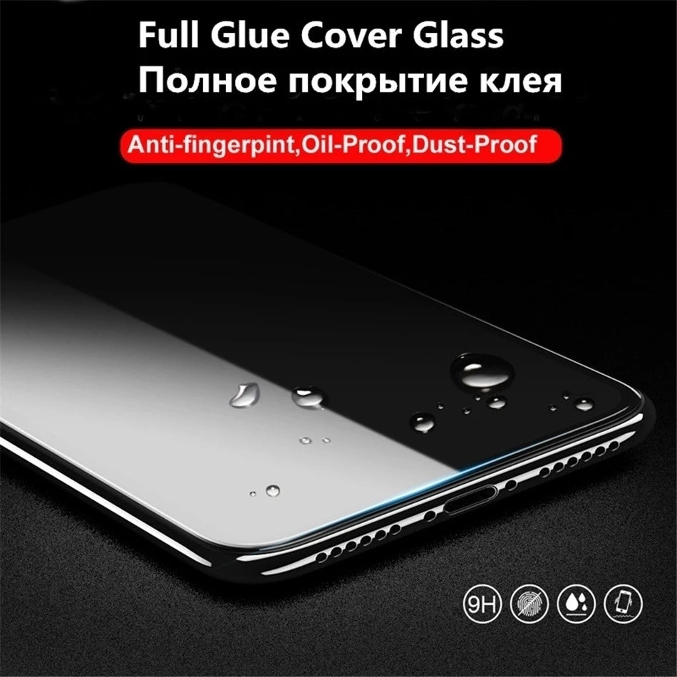 6in1 Full Gule Glass For Xiaomi Poco C85 Tempered Glass Poco C85 Screen Protector Protective Phone Camera Lens Film Poco C85