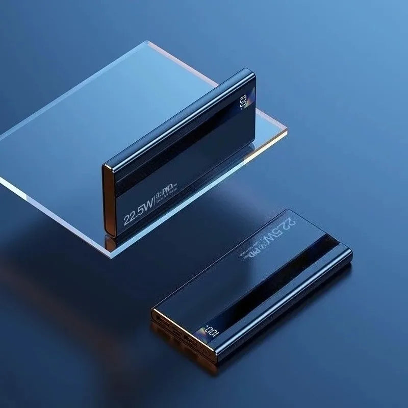 Powerbank 30000mah 120W Super Fast Charging Portable Battery High Capacity Digital Display  For Iphone Samsung