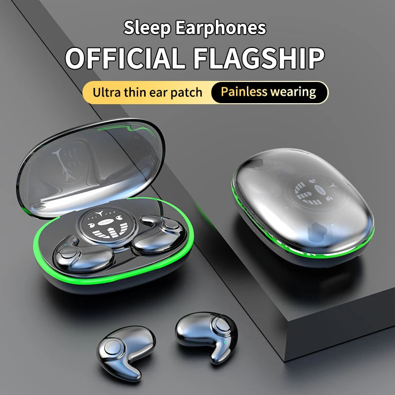 SK MD558 Invisible Earbuds Sleep 5.3 Wireless Bluetooth Ultra-Thin Noise Reduction Stereo Waterproof