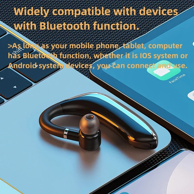 M80 Wireless Bluetooth Headset Dual Connection Bluetooth 5.3 Hands-free with HD Call Noise Reduction