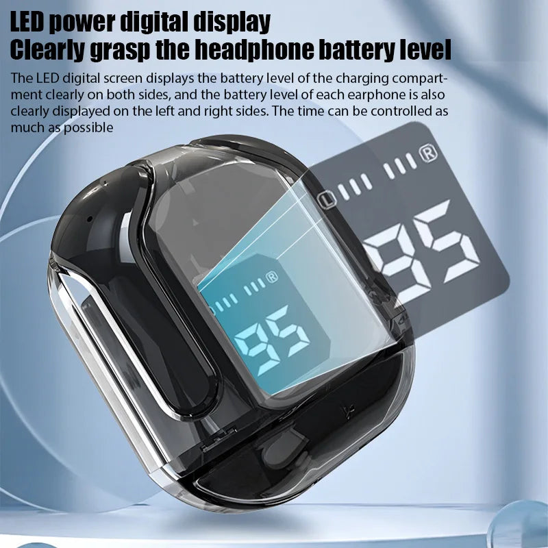 Air 31 Transparent Wireless Bluetooth Headset Small In Ear Buds Sports Stereo TWS Outdoor Sports for Phones