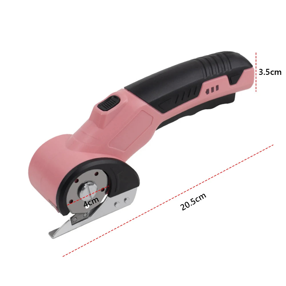 Cordless Electric Scissors – Mini Cutter for Fabric, Carpet & Cardboard