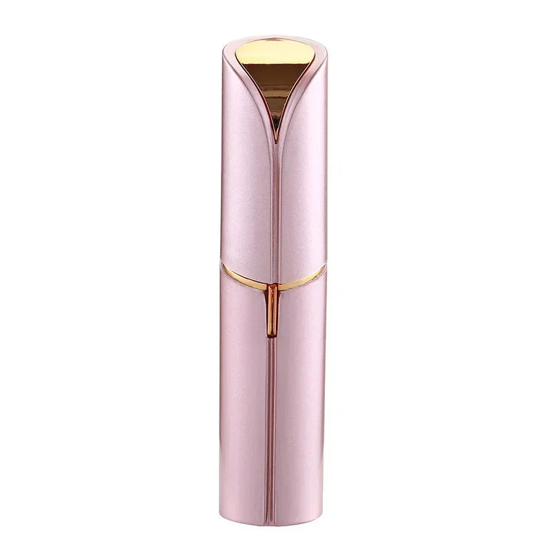 Portable Lipstick Electric Hair Remover for Women – Painless Facial Shaver