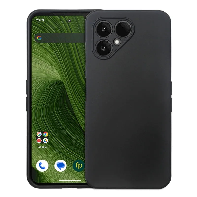 For Fairphone 6 TPU Phone Case Shockproof Protective Soft TPU Silicone Back For Fairphone6 Matte Frosted Protective Shell