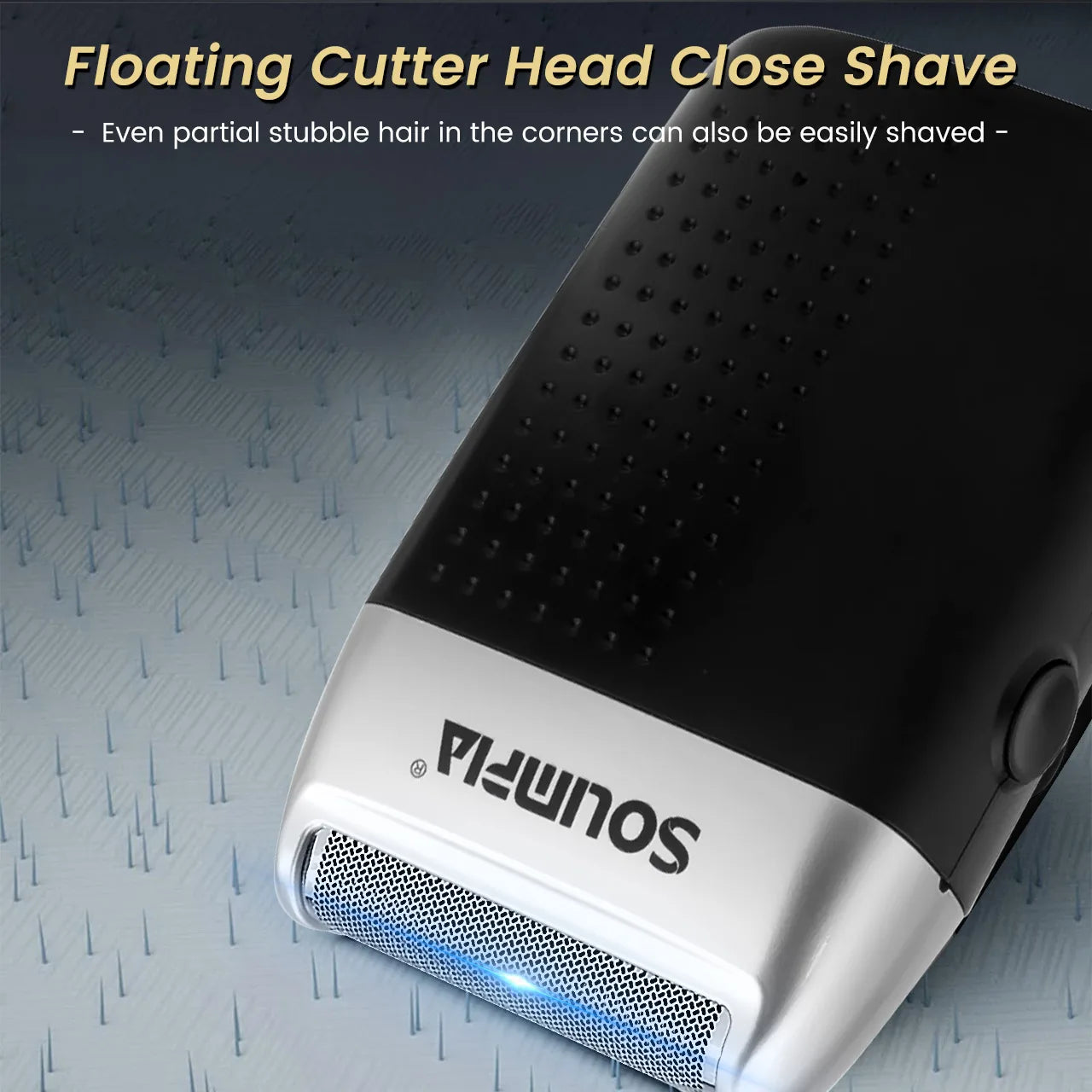 Solimpia Hair Clipper Set – Digital Display Electric Pusher with Scissors & Oil