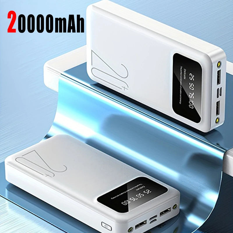 100000mAh Ultra Large Capacity Portable Power Bank With Fast Charging And LED Flashlight Function Suitable For IPhone Xiaomi