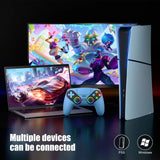 Wireless Gamepad For Ps5/Ps5 Pro/Ps5 Slim/Pc With Hall Joystick Dual Vibration Bluetooth Controller Turbo Dual Sense Programmin