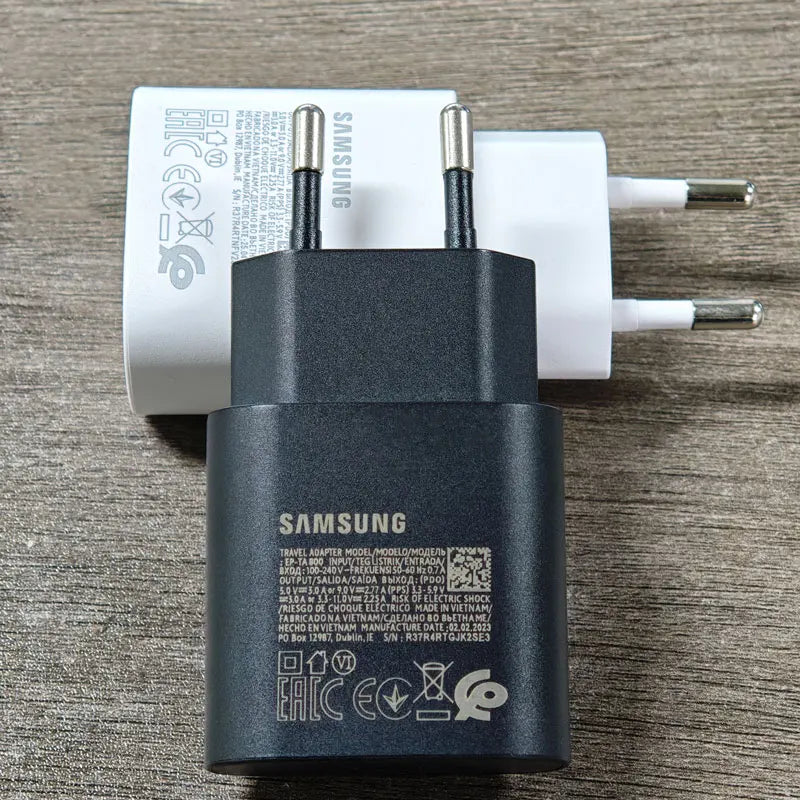 Samsung 25W PD Super Fast Charger – Compatible with Galaxy A17/A16/A26/A36/A56 & Z Flip/Fold Series