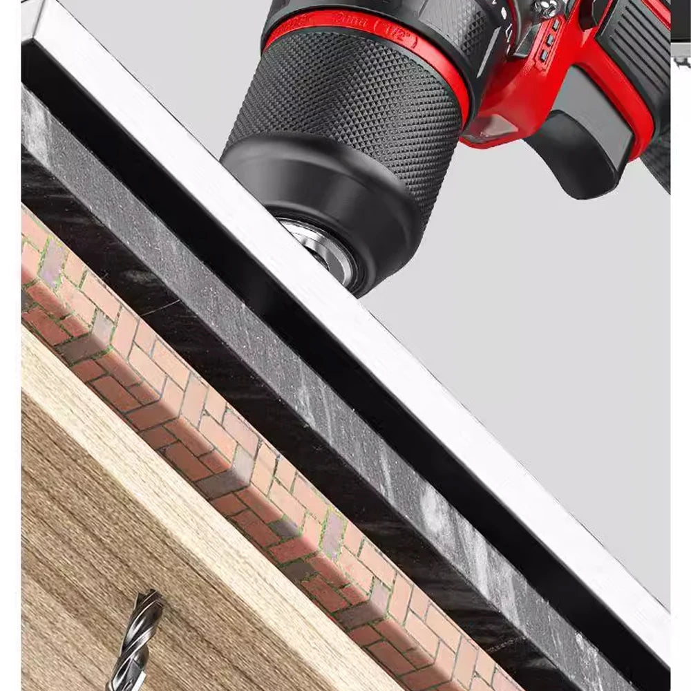 PINTUDY 16.8V Brushless Cordless Impact Drill with Metal Ratchet Chuck