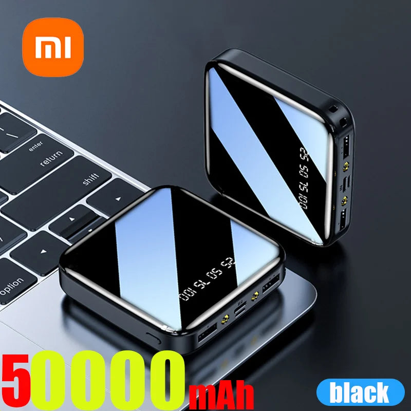 2025 New 20000mAh Power Bank External Battery Large Capacity Fast Charging Portable for Samsung IPhone Xiaomi Powerbank