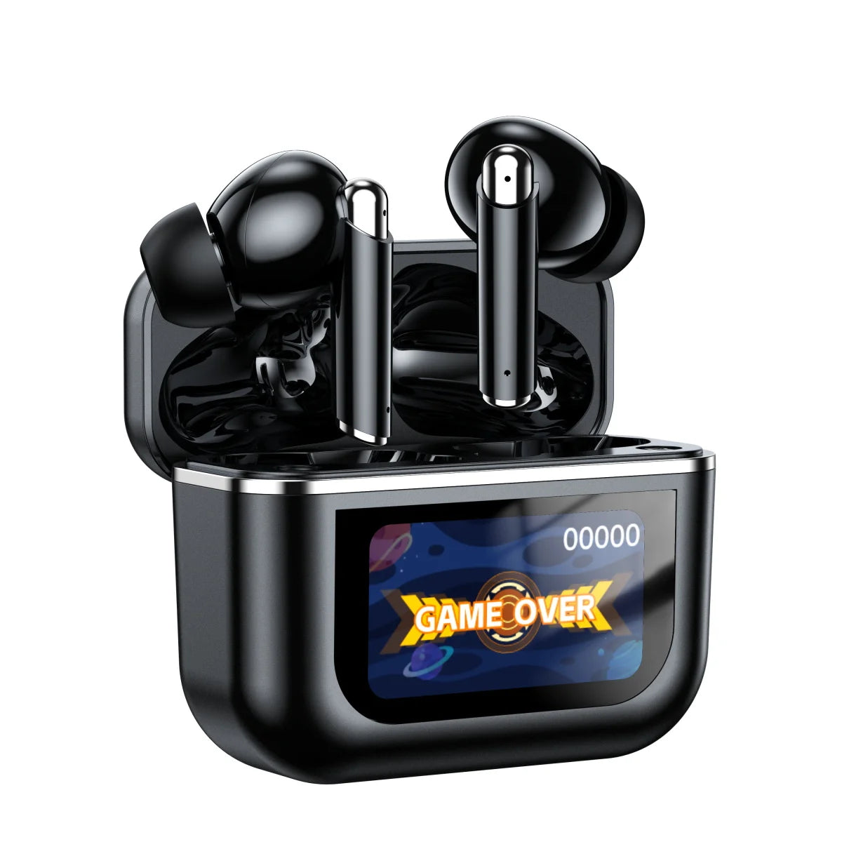 Bluetooth Headphones 5.3 Wireless Sports Headphones Anc+Enc Active Noise-Cancelling Wireless Earbuds Advanced Music Headphones