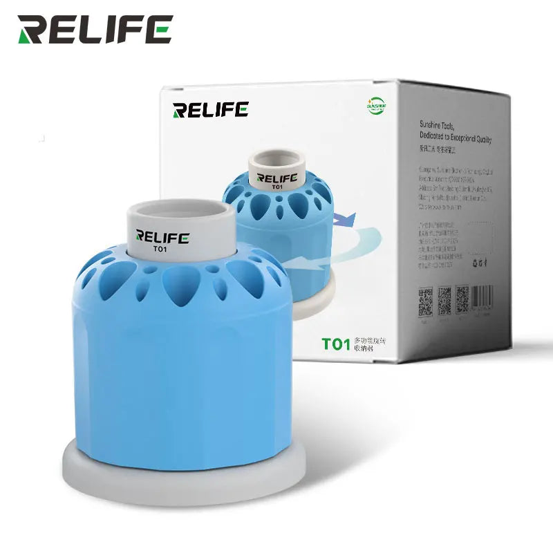 RELIFE E2 T01 Torque Electric Screwdriver  Adjustable Speed Forward and Reverse Rotation Disassembly Wireless Bolt Driver
