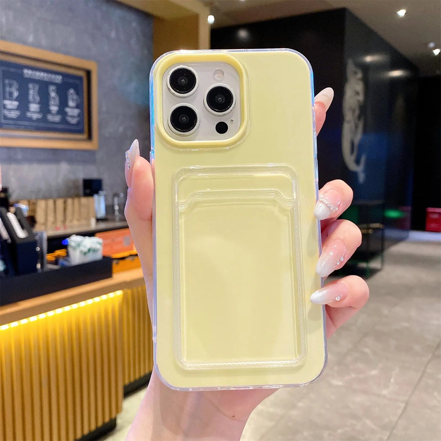 Candy Jelly Cute 2 in 1 Phone Case For Apple iPhone 11 12 13 14 15 16E 16 Pro Max Plus Funda with Card Holder Protective