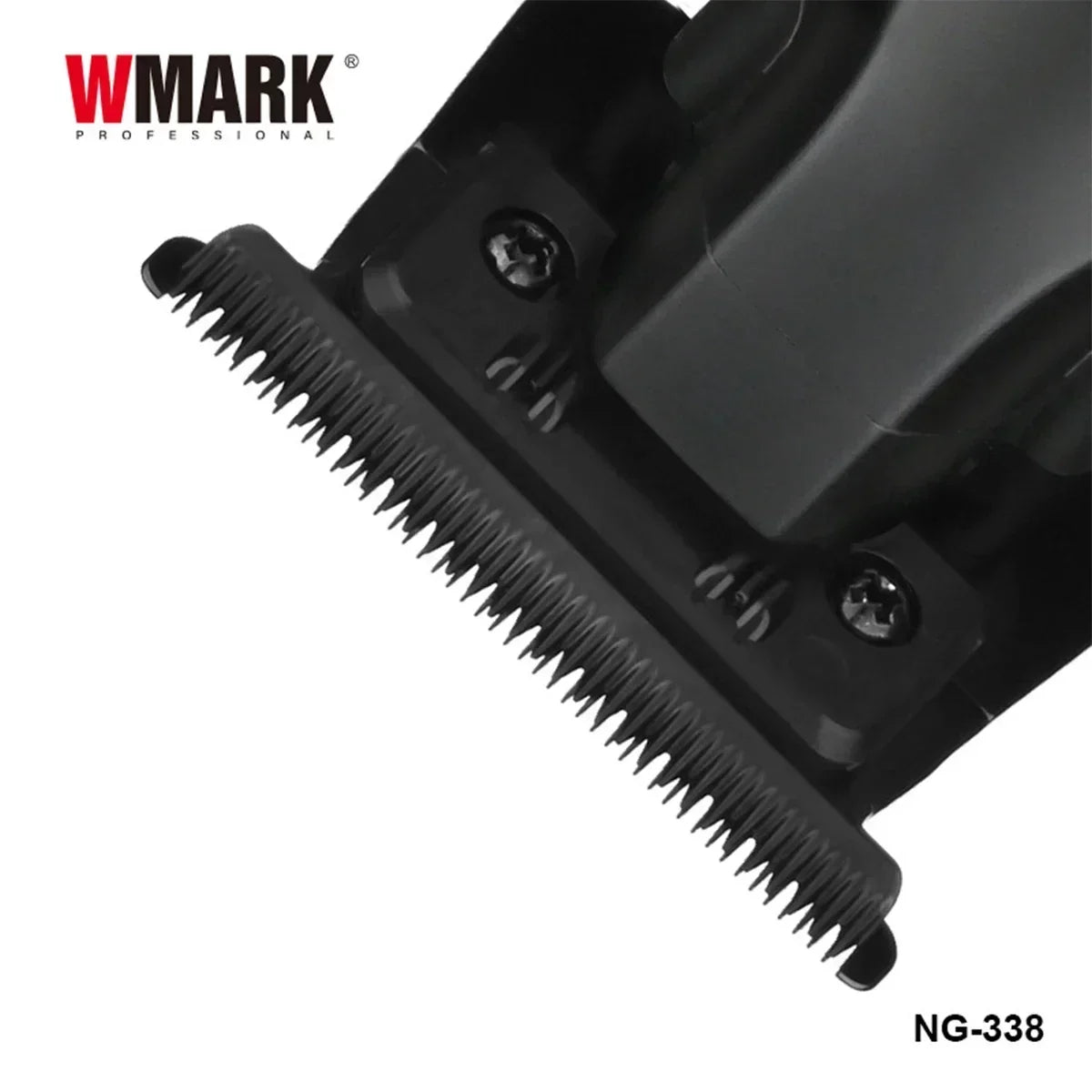 WMARK NG-138/NG-338 Professional Hair Clipper – DLC Blade, Base Charger, Finishing Machine