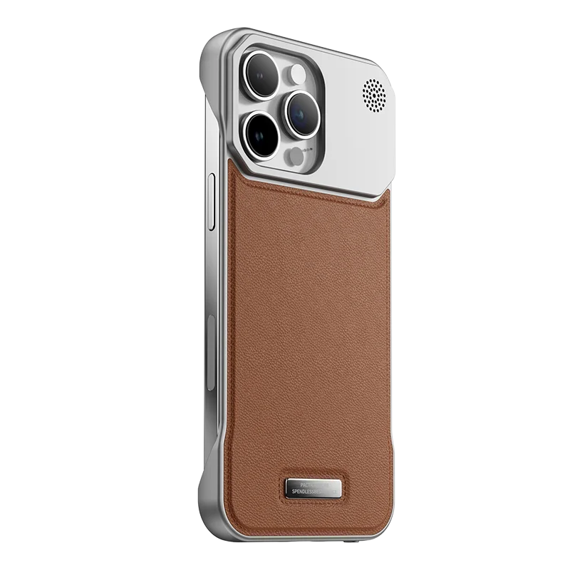 Luxury Magnetic PU Leather Aromatherapy Phone Case For iPhone 17 Air 11 12 13 14 15 16Pro Max Wireless Charging Borderless