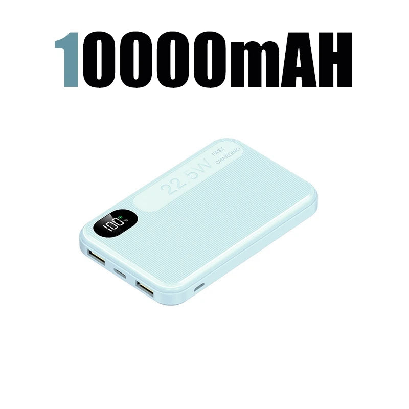 OnePlus Mini Power Bank 30000mAh Large Capacity Fast With Built-in 3 Cables Battery For IPhone Samsung Huawei