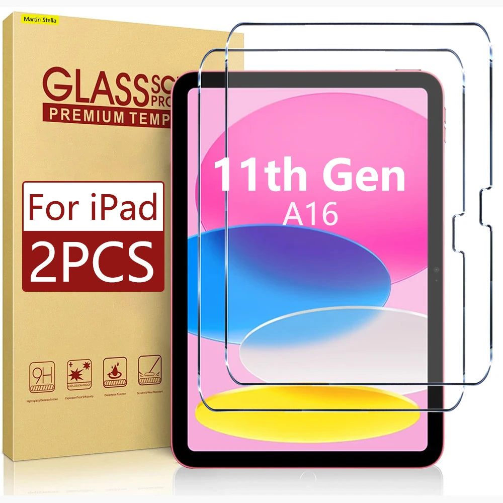 For Ipad 11th Generation Tempered Glass Screen Protector On ipad 11 generation A16 2025 9H Film Accessories