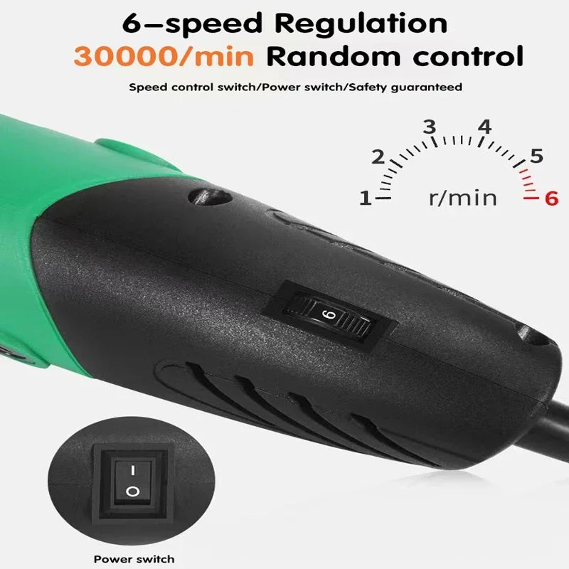 OCSE Engraver Drill  Variable Speed Rotary Tool  Mini Engraving Drill  Flexible Shaft Drill  Dremel Style Rotary Tool  Electric Engraving Machine  DIY