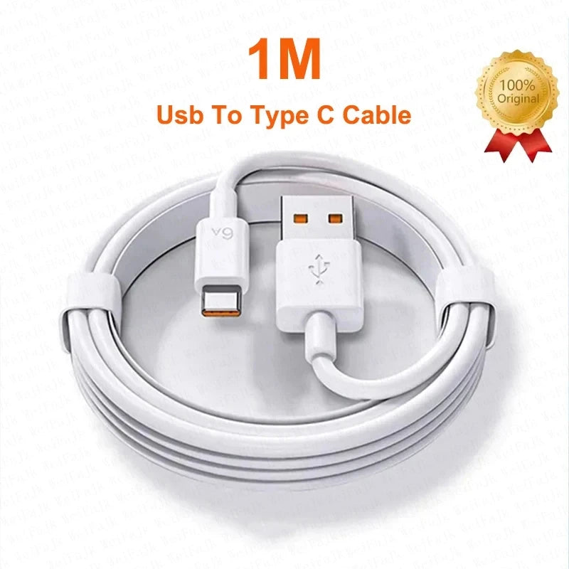 EU Original 120W Fast Charger Quick Charging Power Xiaomi 10 Redmi K30 Pro/10X Pro Poco F4 GT With Type-C Cable