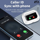 A8 Pro wireless headphones, touch-controlled LED display, noise-cancelling headphones, long-lasting battery, built-in microphone