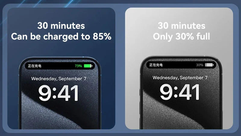 80000mAh High Capacity Powerbank 120W Super Fast Charging Device for iPhone Samsung Huawei Xiaomi