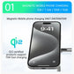 QI2 3 in 1 Magnetic Wireless  Fast Chargers For iPhone 16 15 14 13 12 For Apple Watch Airpods 2 3 4