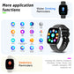 1.83'Huafit S5 Smart Watch with Message Answer Call IP68 Sleep Monitoring Sports Pedometer Information Alerts For iPhone Android